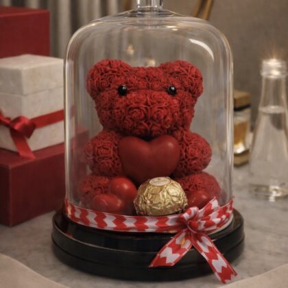 Eternal Rose Bear Dome